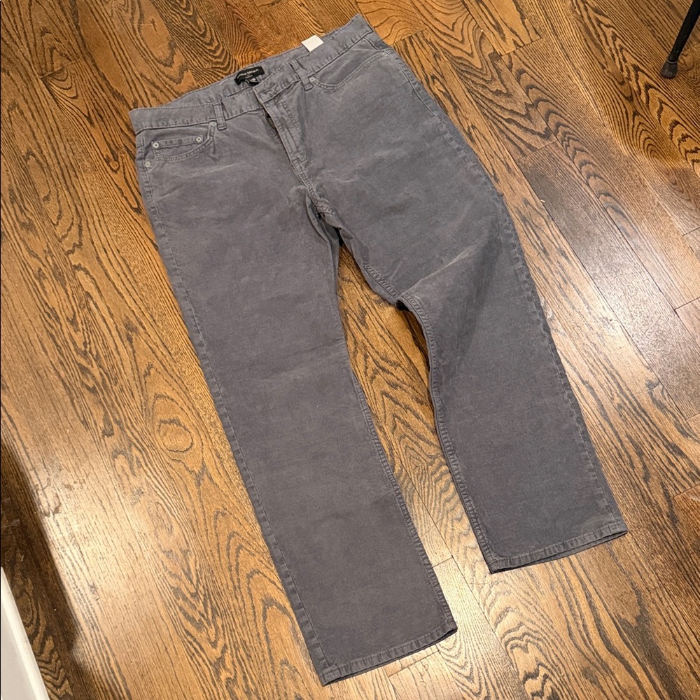 Banana Republic Men's Corduroy Pants in Gray